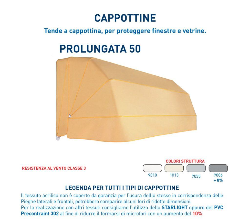 Prolungata 50 - Tende da sole a cappottina - Trucchia