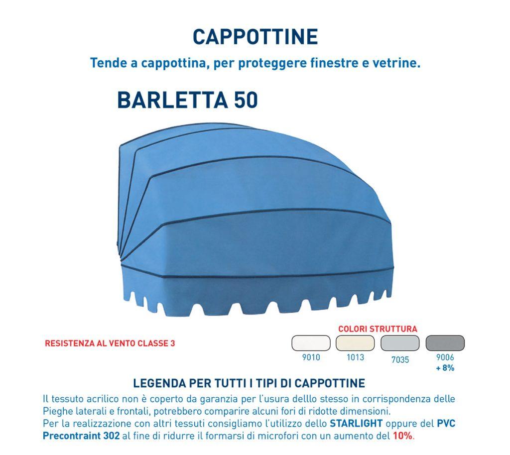 Barletta 50 - Tende da sole a cappottina - Trucchia
