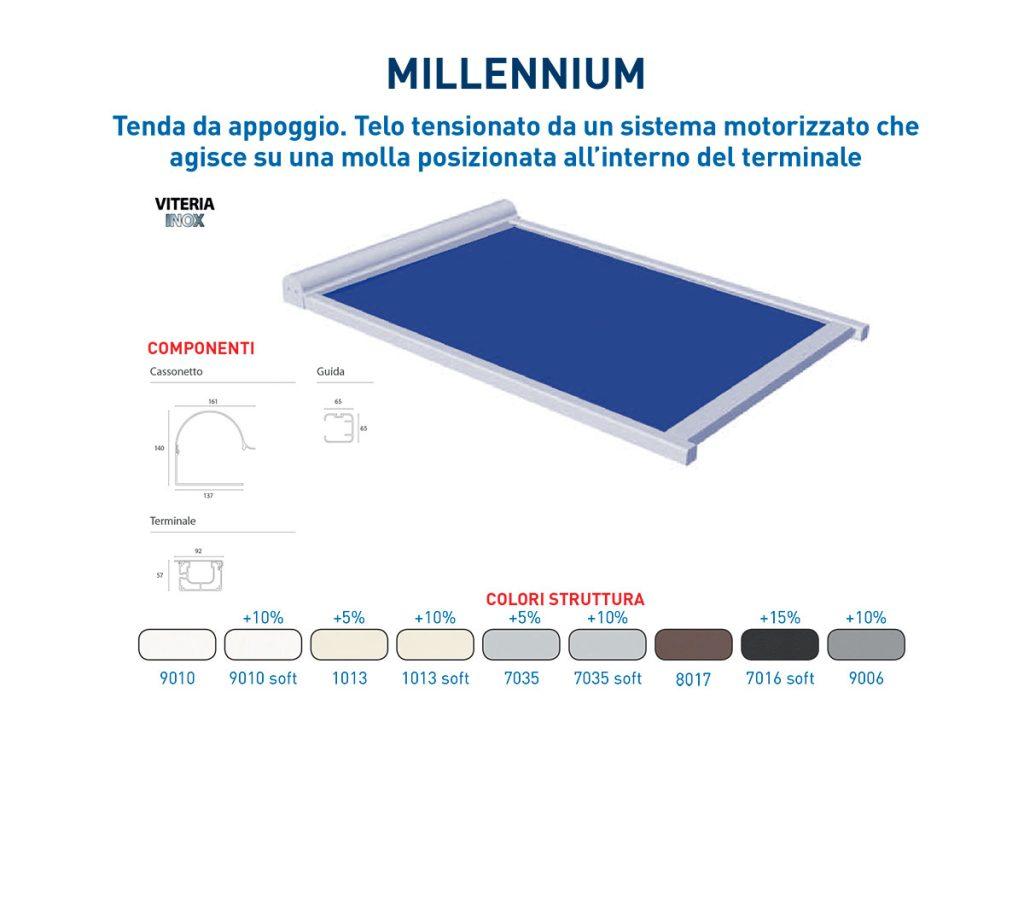 Millenium - Tende da sole da giardino - Trucchia
